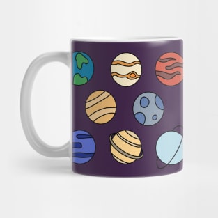 Solar System Planets Mug